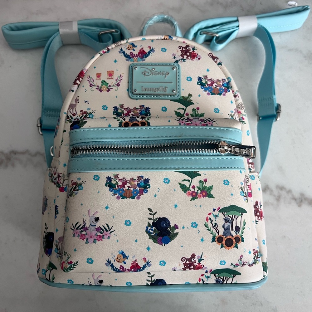 Loungefly princess collection- companions backpack.